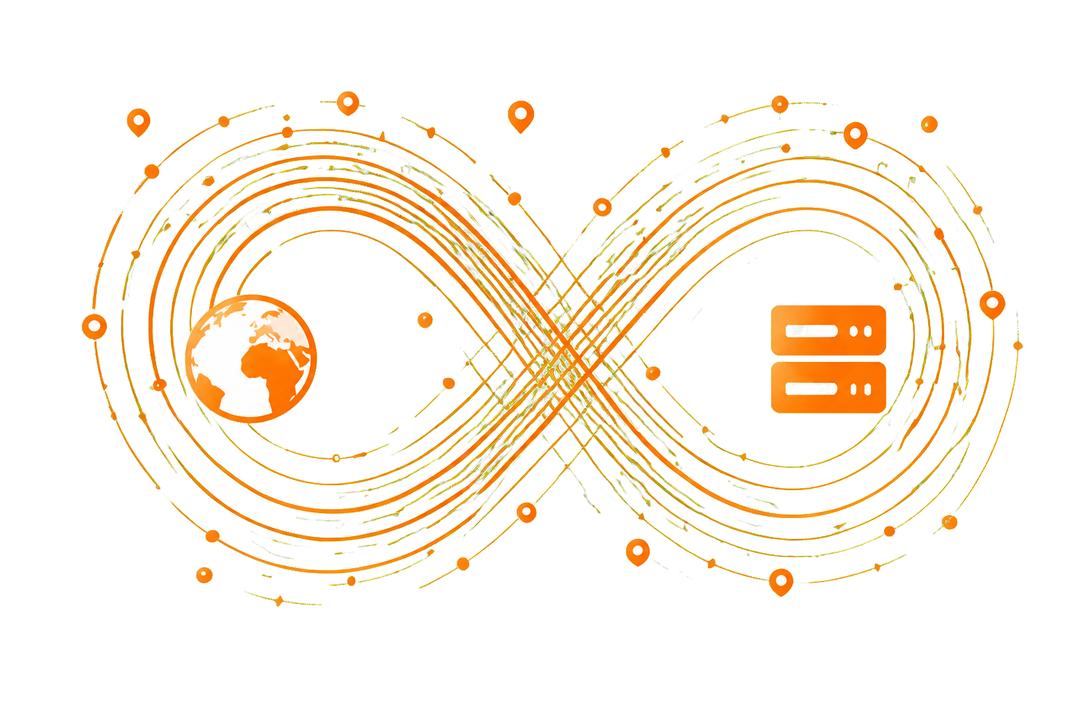Unlimited proxy network with worldwide gateway routes
